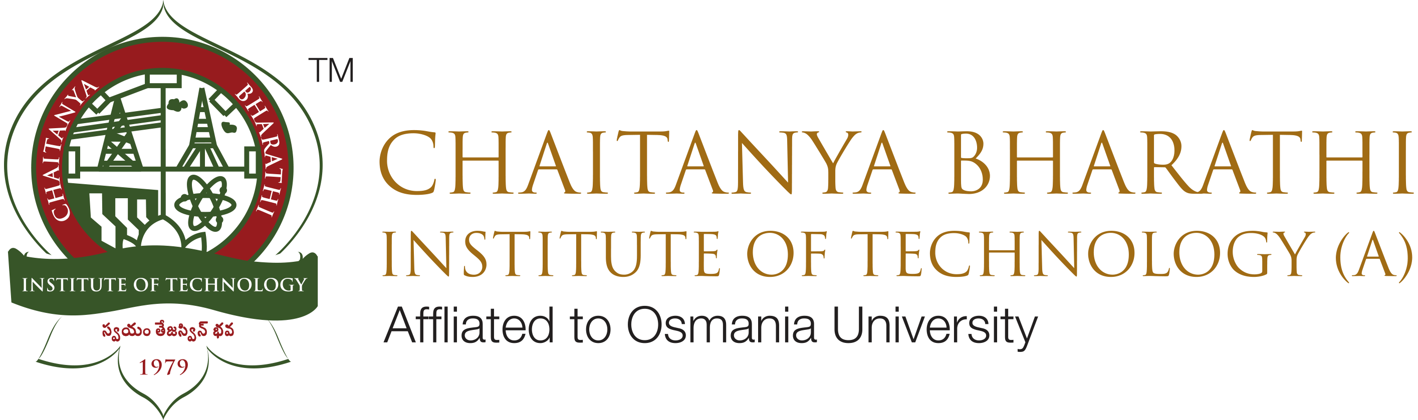 Logo of Chaitanya Bharathi Institute of Technology Hyderabad